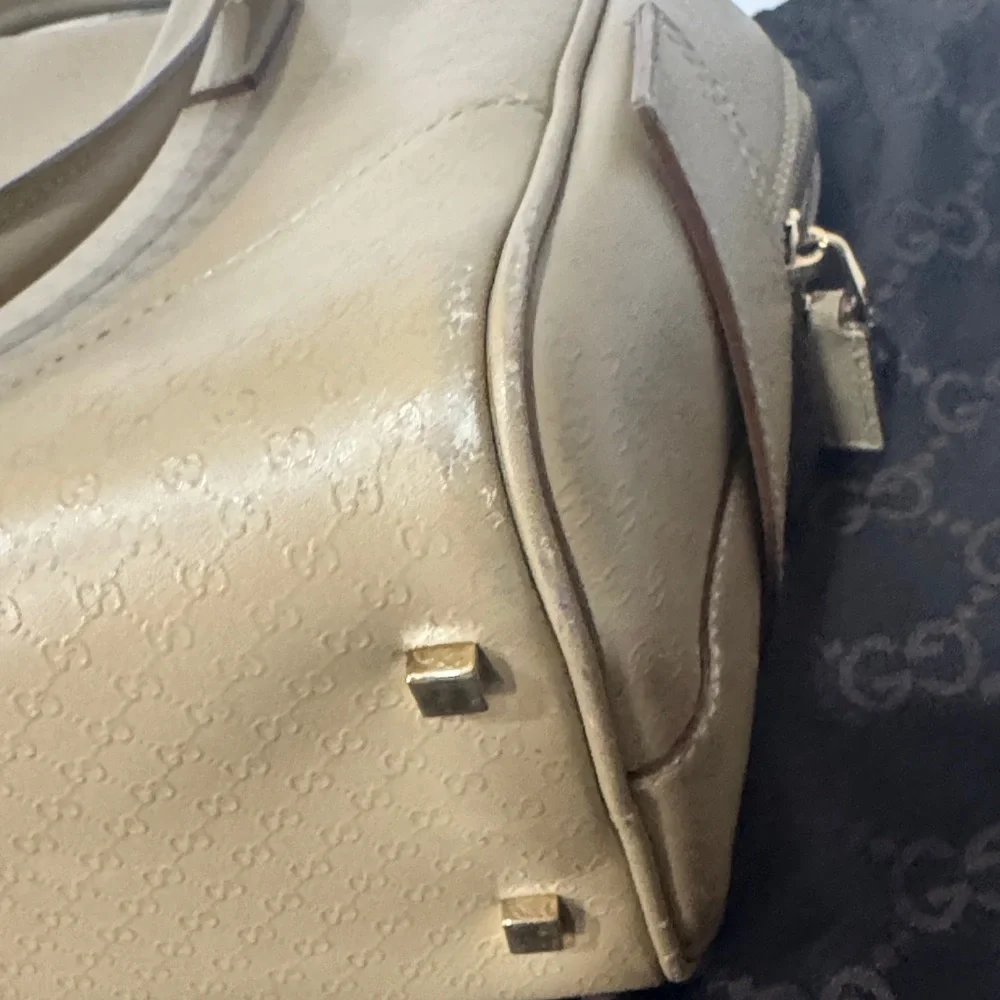 ✨ VINTAGE Gucci Micro Guccissima Leather Bowling Bag –With Dust Bag + COA